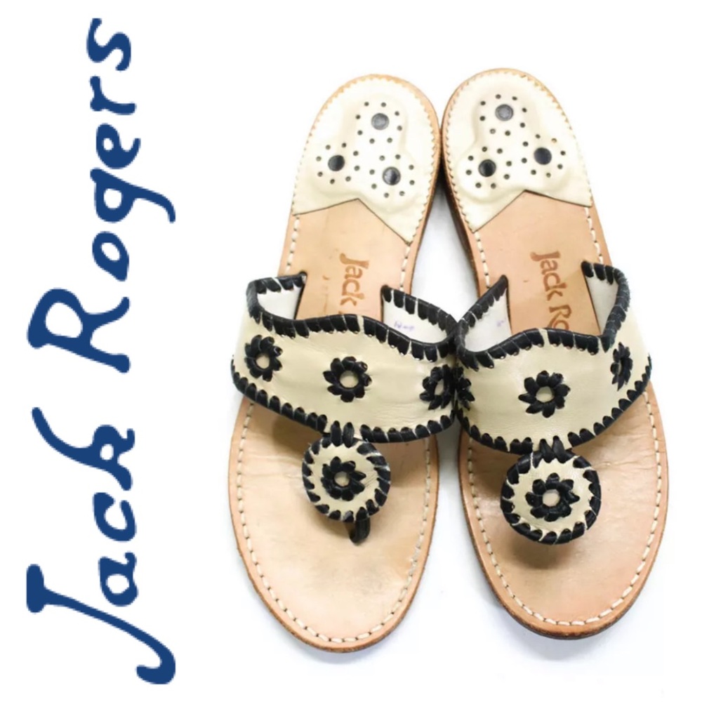 ✨ Jack Rogers Woven Sandals (with box)